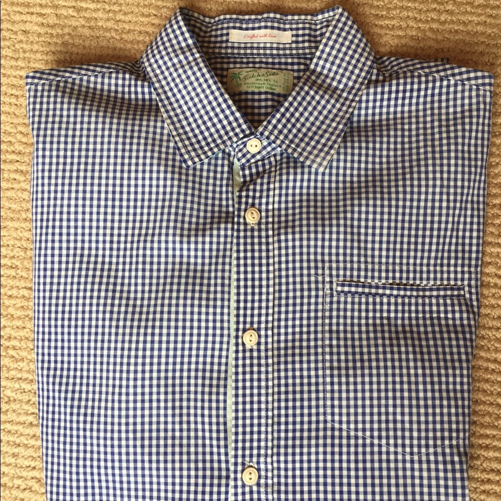 Scotch & Soda Short Sleeve Casual Summer Shirt
